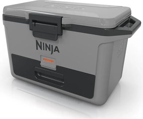 Lada frigorifica Ninja FrostVault FB151EUGY, 47 l, Pasiva, 80 doze, Pastreaza gheata pana la 6 zile, Compartiment uscat, Gri