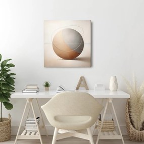 Tablou abstracție de design cu cerc