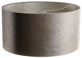 Abajur din catifea taupe 50/50/25
