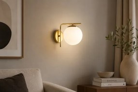 Brilagi - Lampă de perete MILO 1xE27/60W/230V aurie