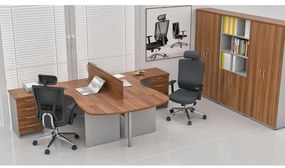 Set mobila birou Visio LUX 3, stejar