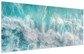 Tablou - Vedere a valurilor oceanului (120x50 cm)