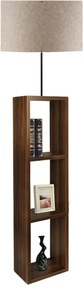 Lampadar AYD-2817, bej/nuc inchis, 38x150 cm