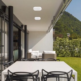 Plafoniera LED pentru iluminat exterior design modern IP54 Hort alb