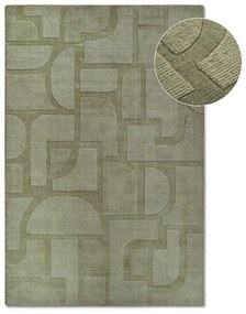 Covor verde țesut manual din lână 190x280 cm Alexis – Villeroy&amp;Boch
