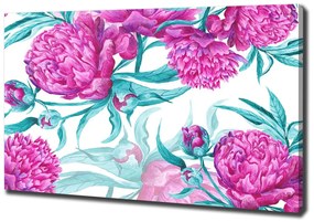 Print pe canvas Bujori roz