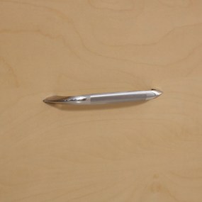 Homcom Birou modern cu 3 Sertare si Rafturi in Lemn Natural 120x49x72cm