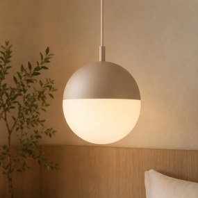 Argon 9001 - Lampă suspendată de exterior pe cablu LIV 1xE27/15W/230V IP44 bej