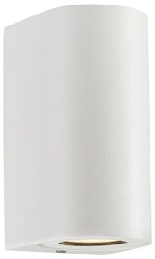 Nordlux - Aplică de exterior CANTO 2xGU10/28W/230V IP44 alb