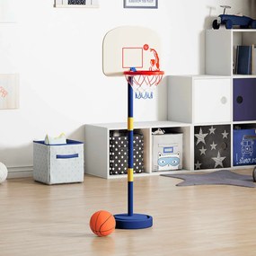 vidaXL Suport de baschet cu minge/pompă, înălțime reglabilă 90/121 cm