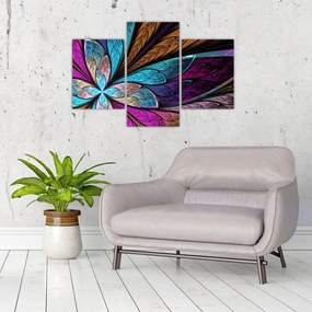 Tablou - Floare, abstracție (90x60 cm)