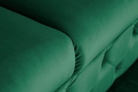 Canapea design Chesterfield, Catifea, Verde Smarald, MODERN BAROCK