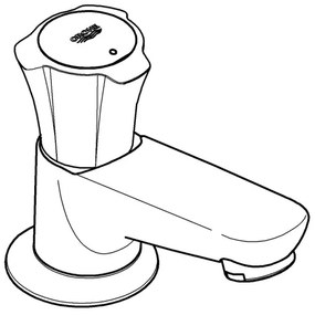 GROHE 20404001 - Baterie monocomandă pentru lavoar COSTA L, DN 15, crom lucios