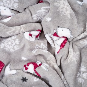 Pătură imitație blăniță 4Home Arctic Snuggles, 150 x 200 cm