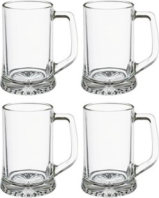 Halbe pentru bere, 4 buc, 320 ml