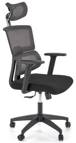 Scaun de birou Coleman, gri / negru