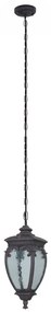 Pendul de exterior protectie IP44, Fleur bronz antic