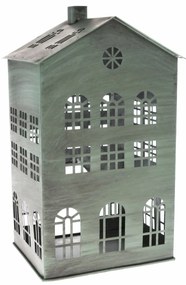 Sfeșnic metalic Rustik House, 18 x 31 x 15 cm