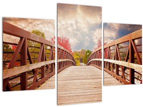Tablou - pod din lemn (90x60 cm)