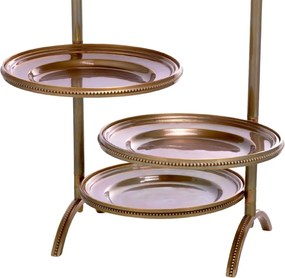 Suport prajituri, Patru platouri etajate design LUX Encore, alama vintage