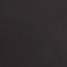 Taburet, negru, 45x29,5x39 cm, piele ecologica lucioasa Negru, Picior negru metalic