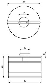 Lustră aplicată RIM 1xE27/60W/230V neagră/aurie