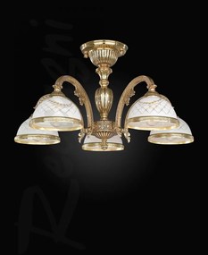 Lustra aplicata clasica cu 5 brate design italian 7102