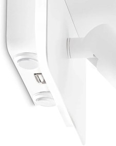 Aplica LED ambientala cu spot reglabil Piano ap neagra