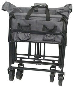 Cattara 13703 Cărucior de camping pliabil Trogir Piccolo, 94 x 77 x 54 cm, S