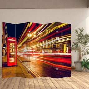 Paravan - Căsuța telefonică roșie din Londra (210x170 cm)