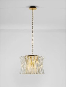 Lustra suspendata, cristale sticla ESTRELLA 43cm