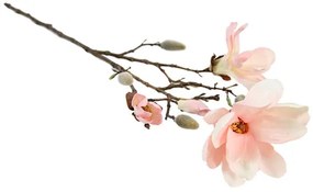 Floare magnolie roz h87 cm