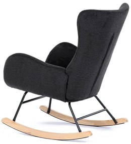 Fotoliu balansoar BK2, negru