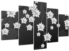 Tablou - Flori pe ramuri (150x105 cm)