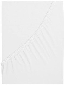 Cearceaf alb cu elastic 120x200 cm – B.E.S.