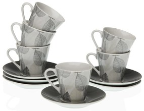 Set 6 cesti de cafea din portelan 6X5.8X5.8