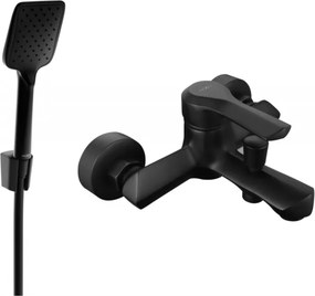 Mexen Sabre R62 baterie de cadă cu set de duș, neagră - 7213R62-70