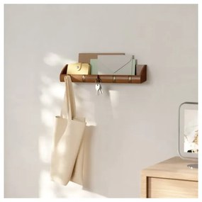 Cuier cu organizer Umbra Cubby XL natural