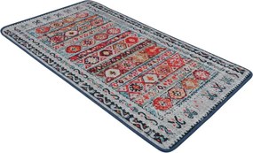 Covoras baie WEREF, 70x120 cm, forma dreptunghiulara, poliester, multi