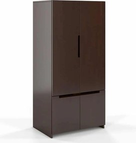 Dulap lemn masiv TerraCraft Fag, 86 × 60 × 180 cm