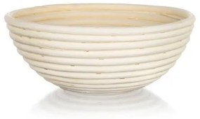 Banquet Tigaie rotundă pentru pâine Natural,diametru 21 x h. 7,5 cm, floare