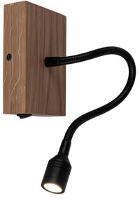 Spot-Light 5721174 - Aplica de perete LECTOR, LED/2,5W/230V, stejar