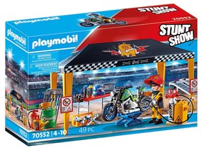 STUNT SHOW - CORT REPARATII AUTO - PLAYMOBIL STUNT SHOW (PM70552)