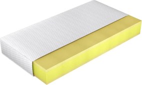 Saltea COMFORT MASSAGE, alb, 90x200 cm