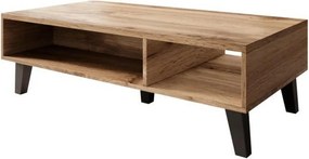 Masuta cafea NORD, stejar wotan, PAL, 110x60x35 cm