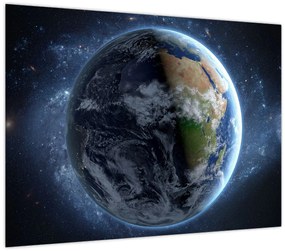 Tablou - Vedere din spațiu (70x50 cm)