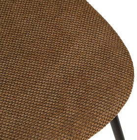 Scaune de dining maro/în culoare naturală 4 buc. Cleo – Ixia