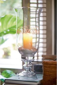 Vas decorativ din sticla Lume L 334640RM