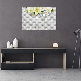 Tablou cu flori de crin (90x60 cm)