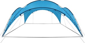 vidaXL Cort de petrecere cu arcadă, albastru deschis, 450x450x265 cm